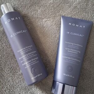 MONAT IR Clinical Gray Thickening Hair Shampoo and Conditioner Set NEW